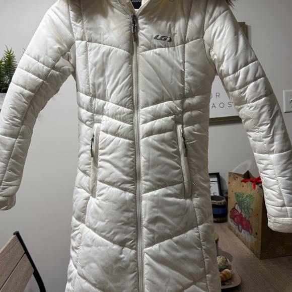 Louis Garneau white winter coat XS - Picture 4 of 6